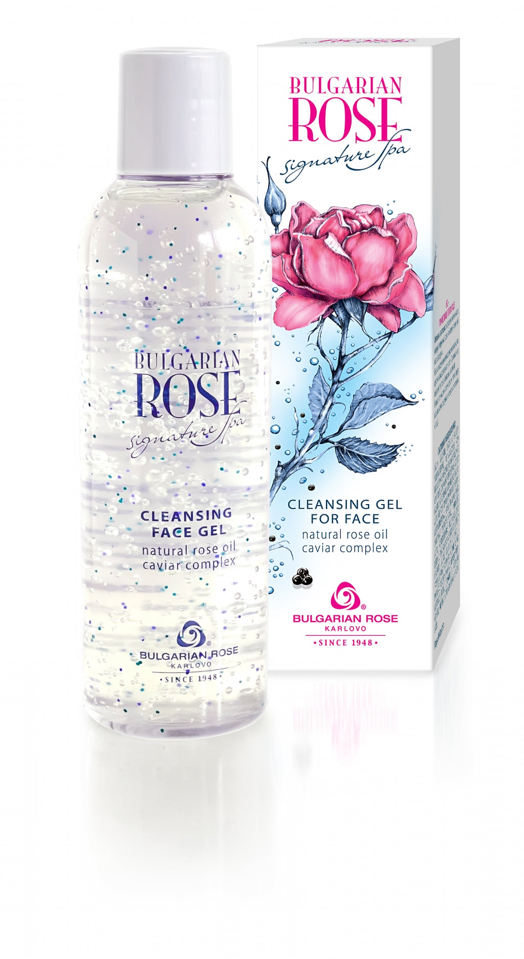 CLEANSING FACE GEL "BULGARIAN ROSE SIGNATURE SPA" 200 ml