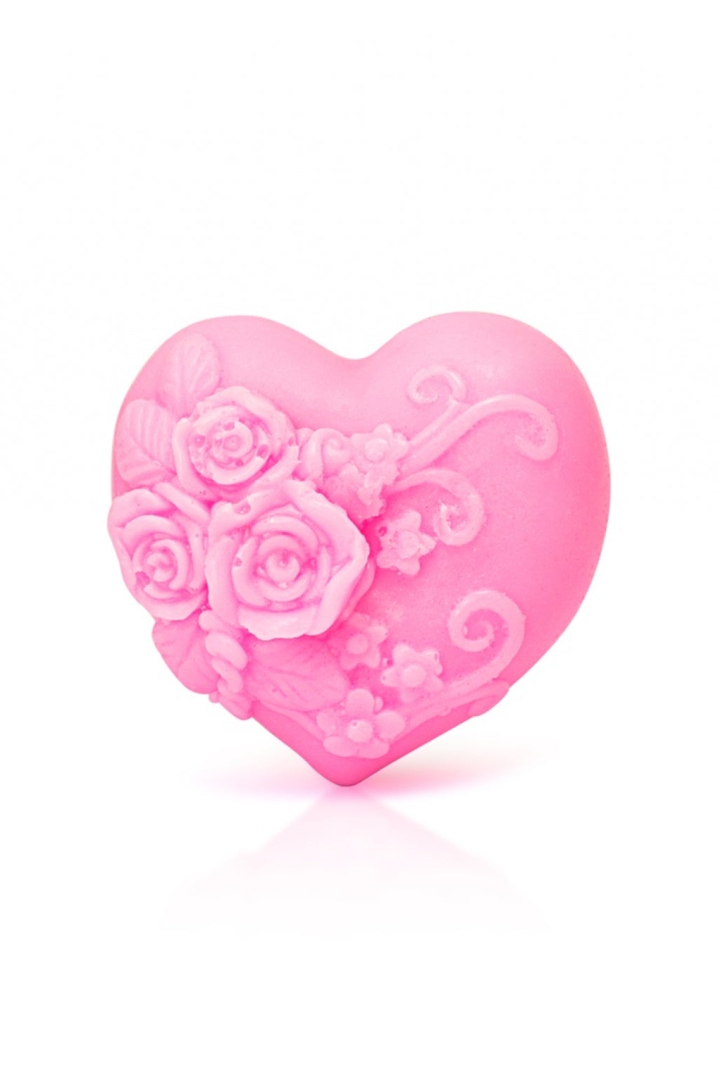 GLYCERIN SOAP: Heart in love - pink 60 g