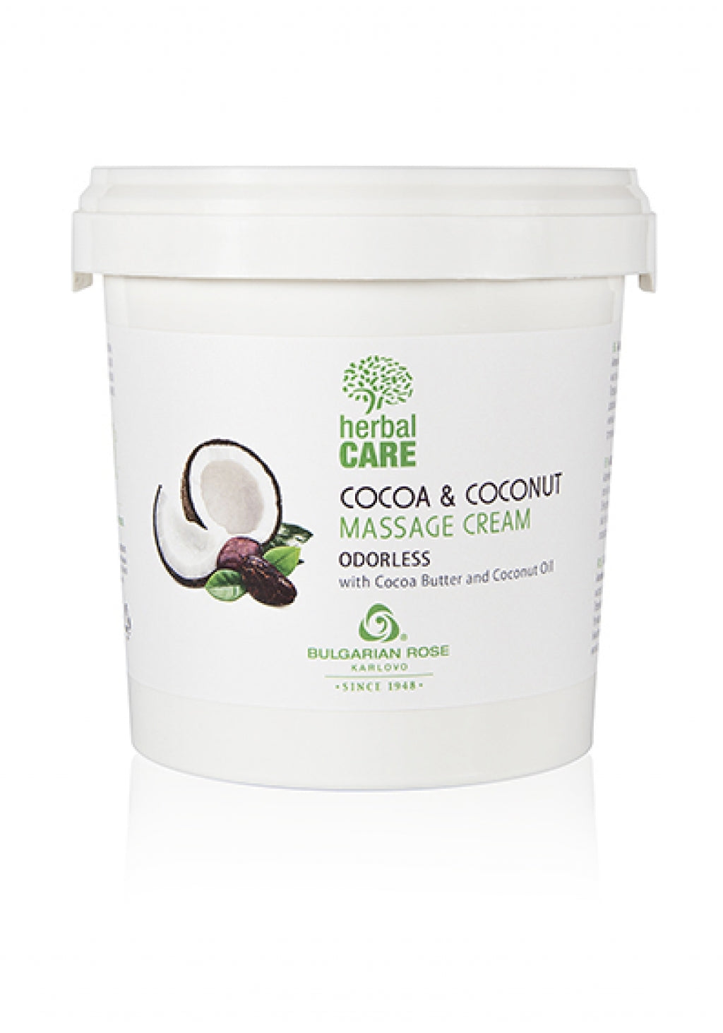 Herbal care cocoa & coconut massage cream odorless 1000 ml