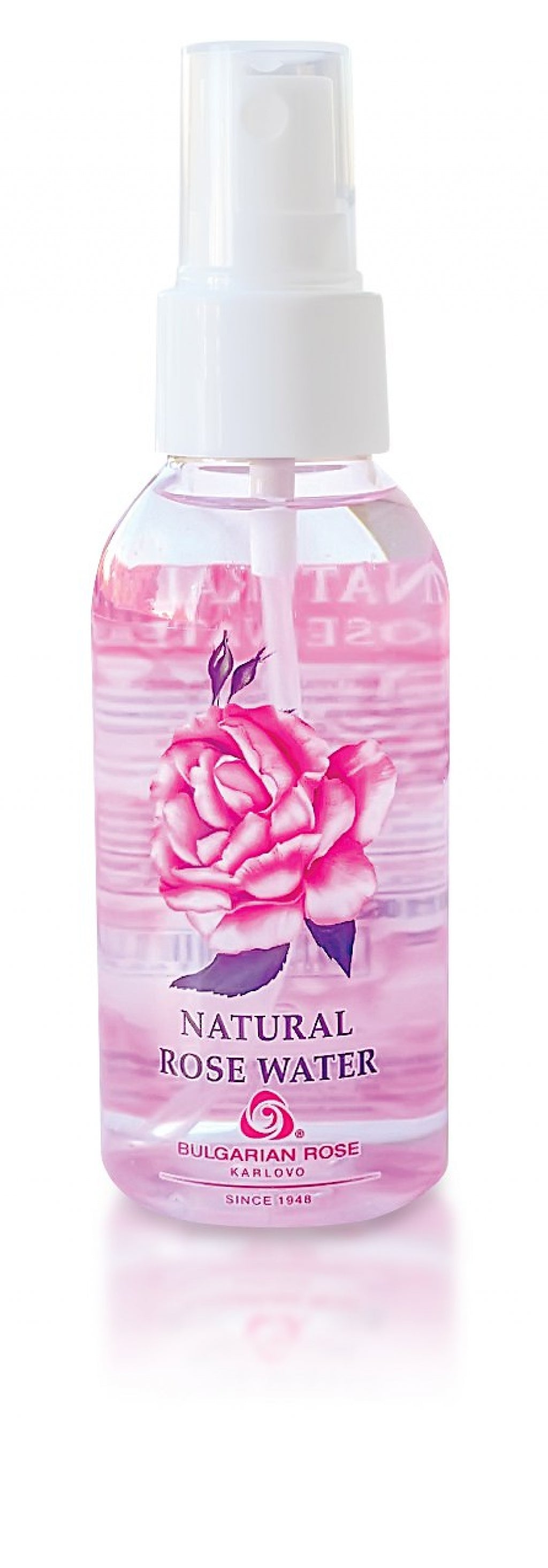 NATURAL ROSE WATER 100 ml spray pump