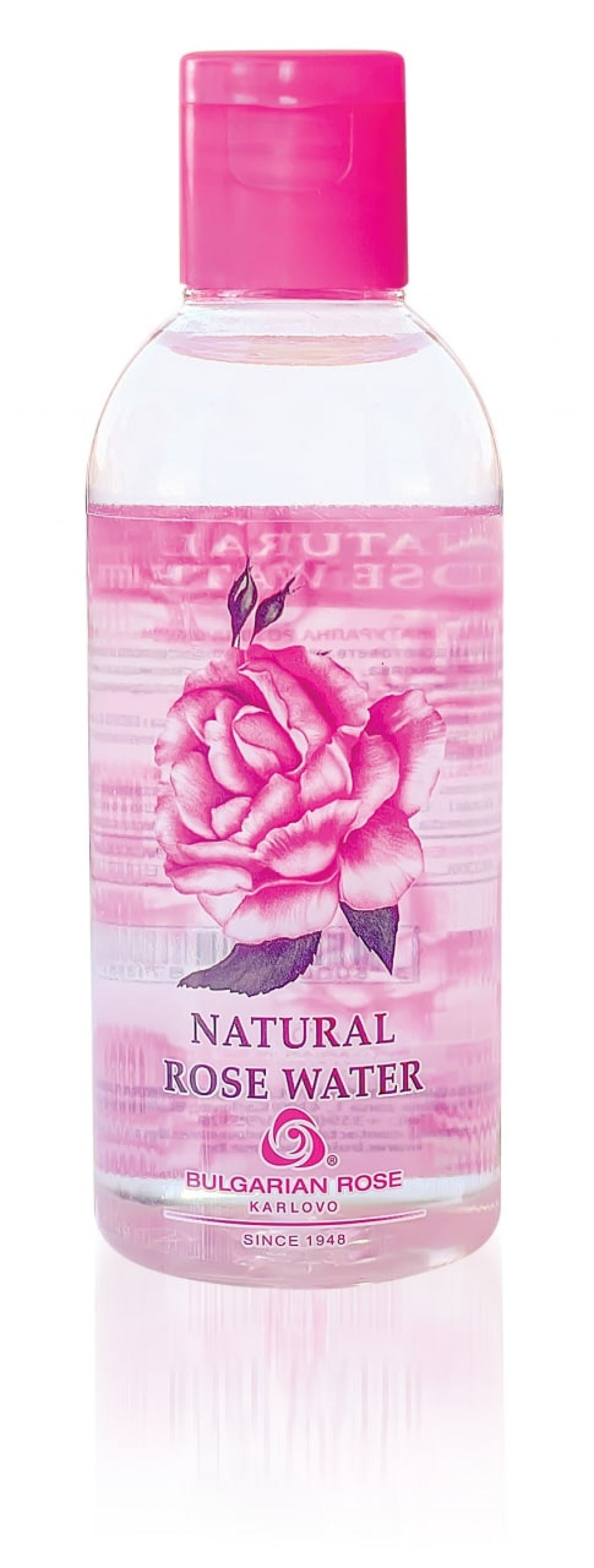 NATURAL ROSE WATER 100 ml with cap