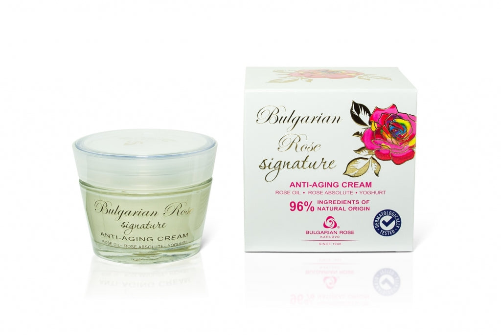 Bulgarian Rose Signature anti-aging cream 50 ml new