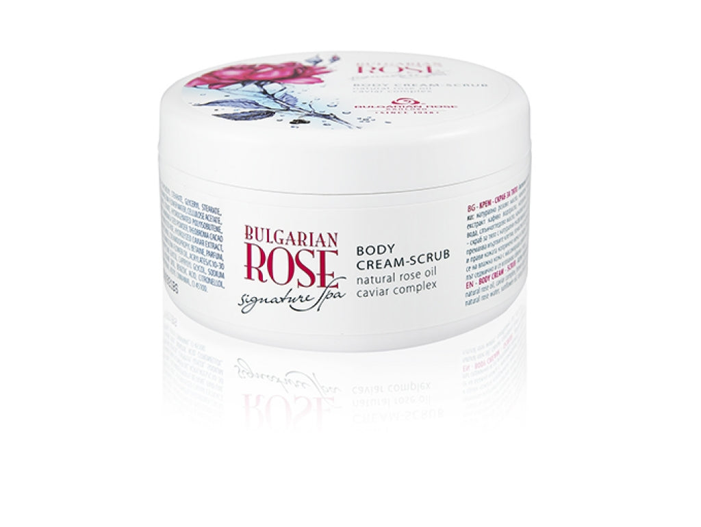 Bulgarian Rose Signature SPA body cream-scrub 240 ml