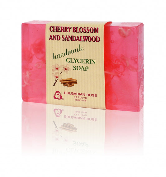 GLYCERIN SOAP - CHERRY BLOSSOM - SANTAL 70 g