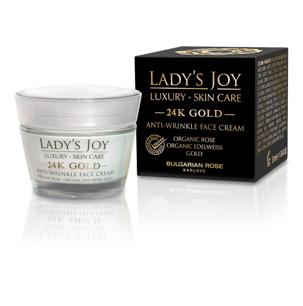 Lady`s Joy Luxury 24 K Gold Anti-wrinkle face cream 50 ml