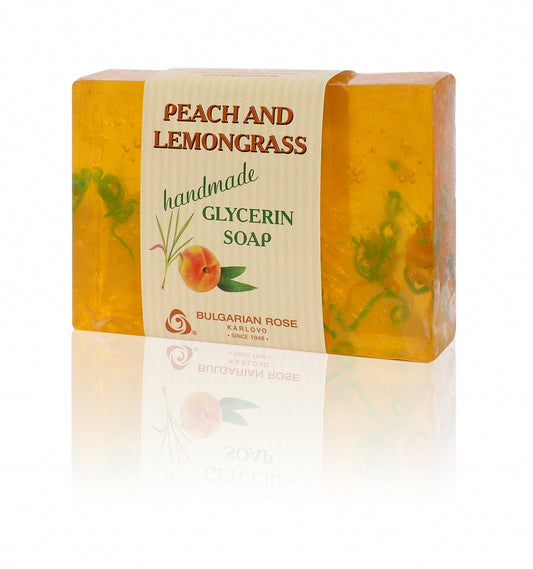 GLYCERIN SOAP - PEACH-LEMONGRASS 70 g