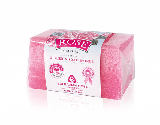 Rose Original glicerin soap-sponge 70 g