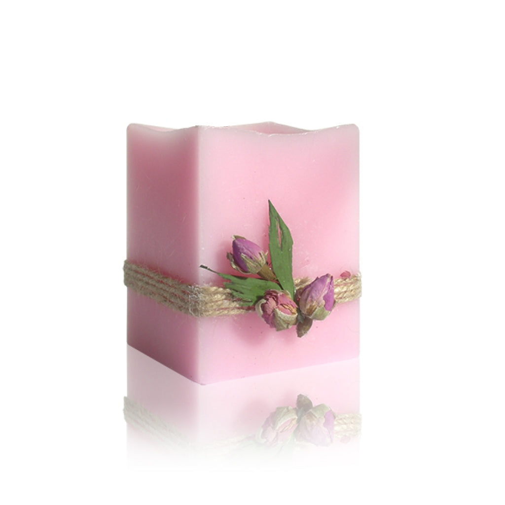 CANDLE AROMATHERAPY: Rose blossom 50/50/60 mm