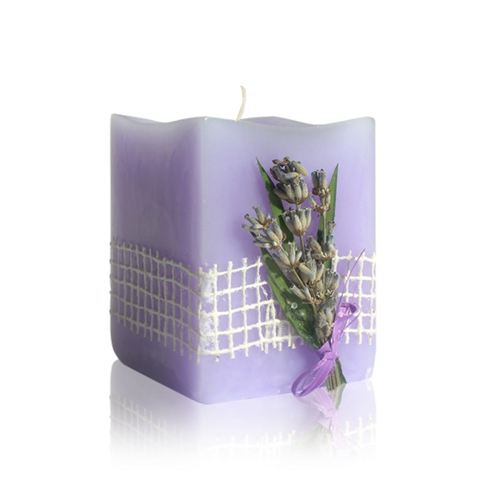 CANDLE AROMATHERAPY:Lavender blossom 50/50/60 mm