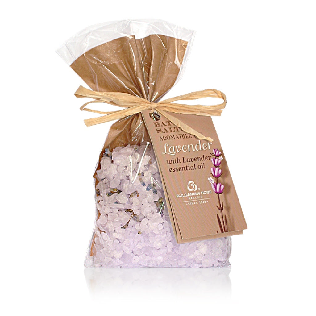 BATH SALTS - AROMATHERAPY: Lavender 100 g