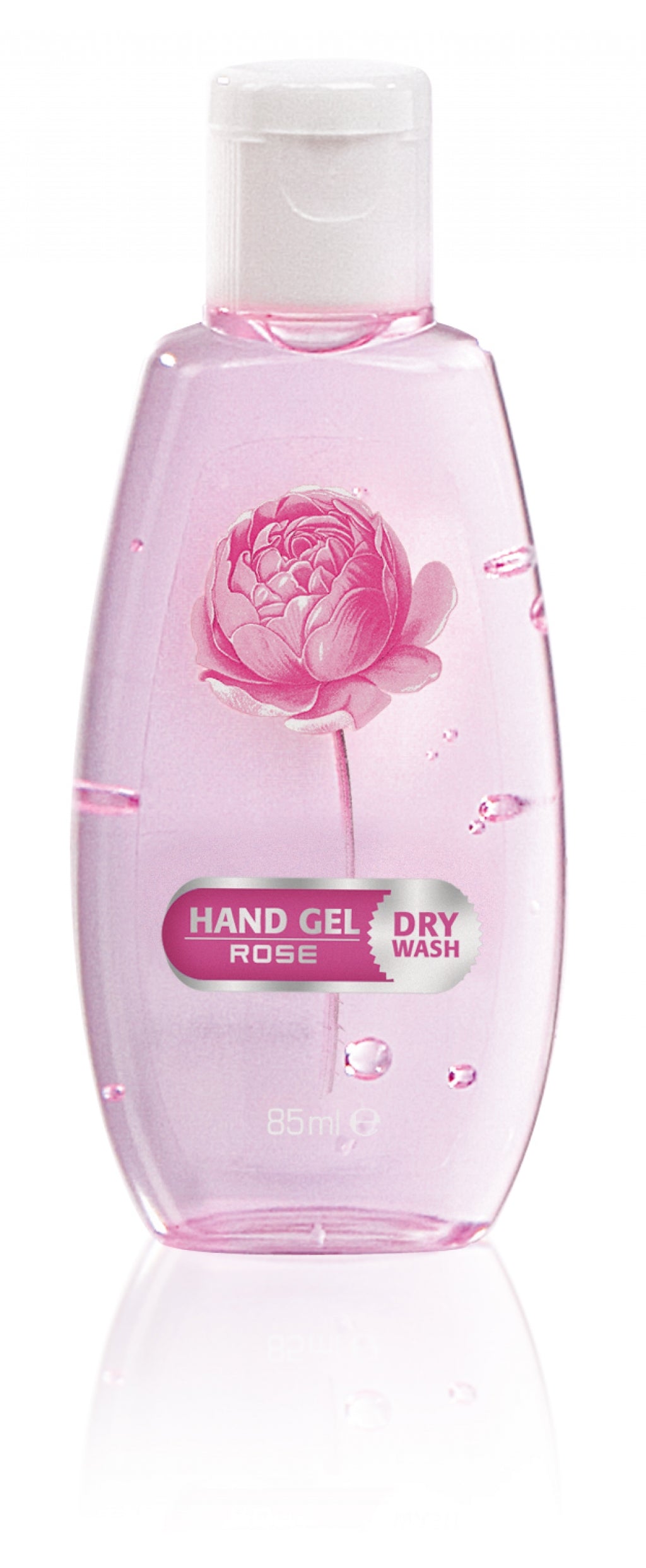 HAND GEL DRY WASH - ROSE 85 ml