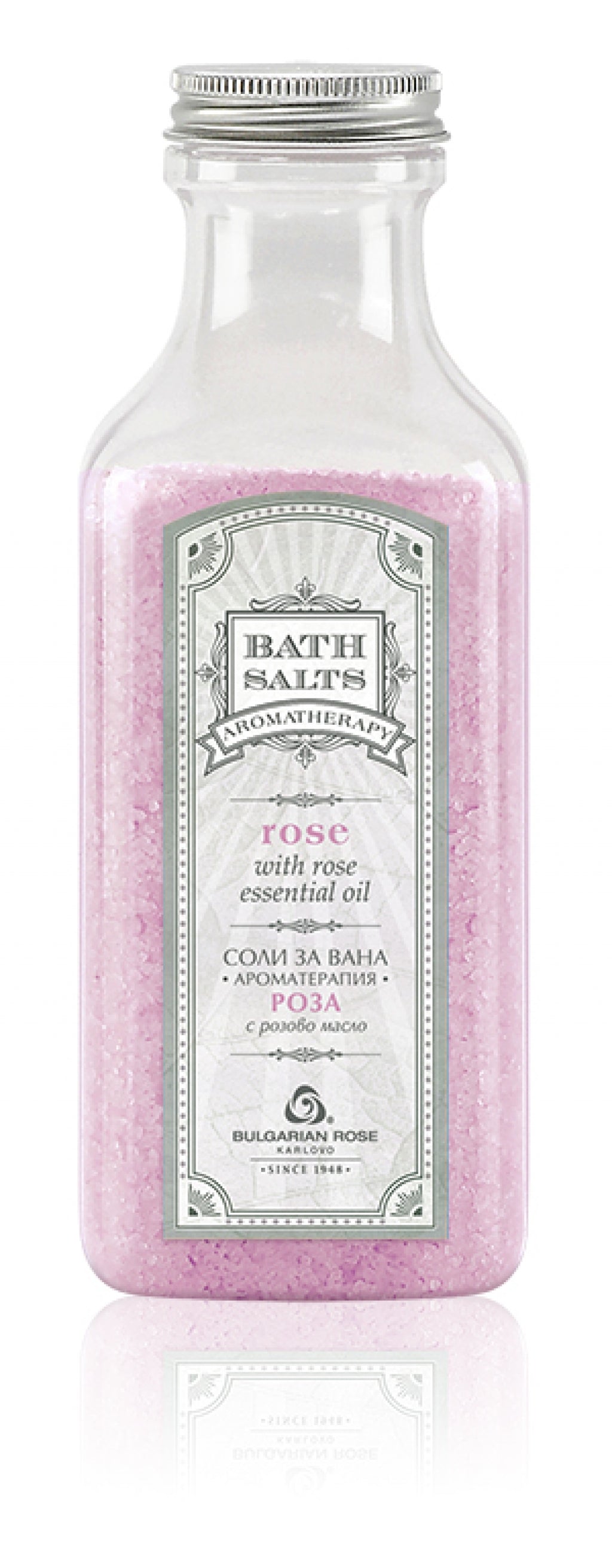 BATH SALTS - AROMATHERAPY: Rose 470 g